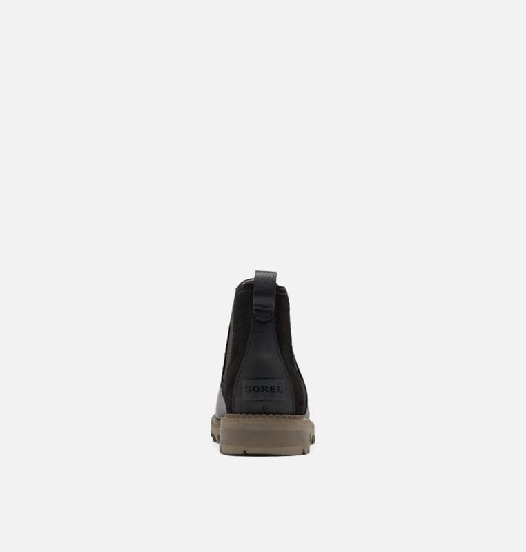 Sorel Herr Stövlar Svarta - Mad Brick™ Chelsea - HBG-926730